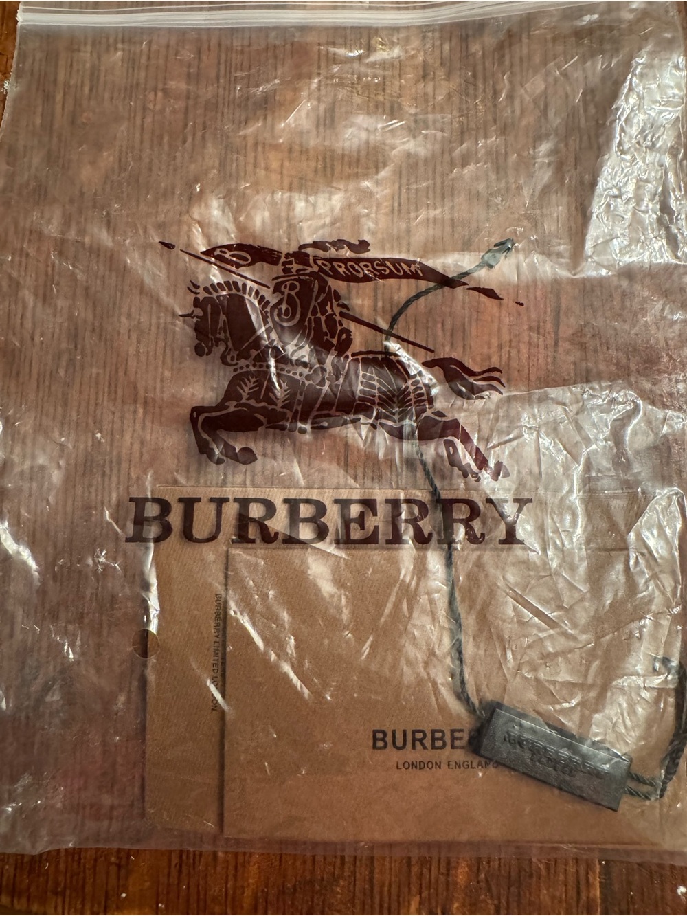 Burberry Haymarket Mini Bowling Tote and xbody bag excellent condition - Picture 6 of 13